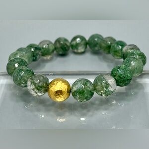 Evergreen “Give Back” Stretch 10MM Bead Bracelet